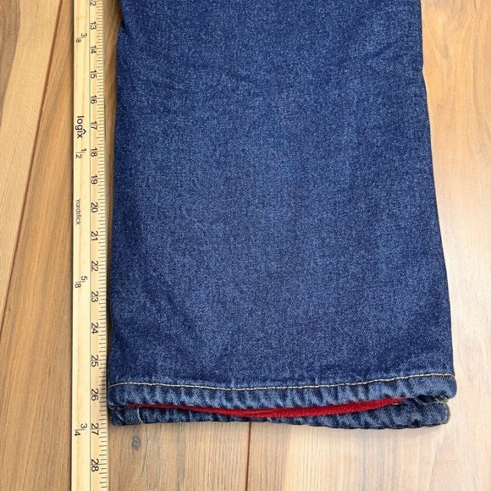 Red‎ Head Brand Co. Jeans Men's 40 X 30 Cotton Fleece Lined Straight Leg Zip Fly